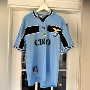 Lazio Puma Soccer Jersey Vintage